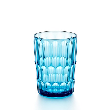 bicchiere alto vanity decoro n2 azzurro mare